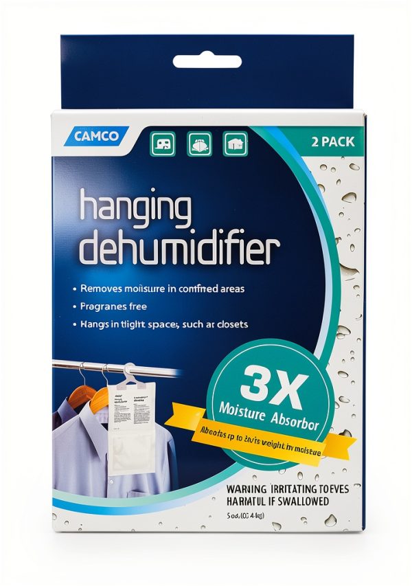 Camco Dehumidifier Portable Moisture Absorber 2 Pack-0
