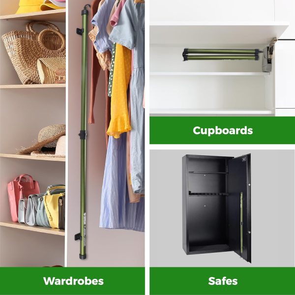 Zarpax Dehumidifier Rod Aluminum Portable Gun Safe-5