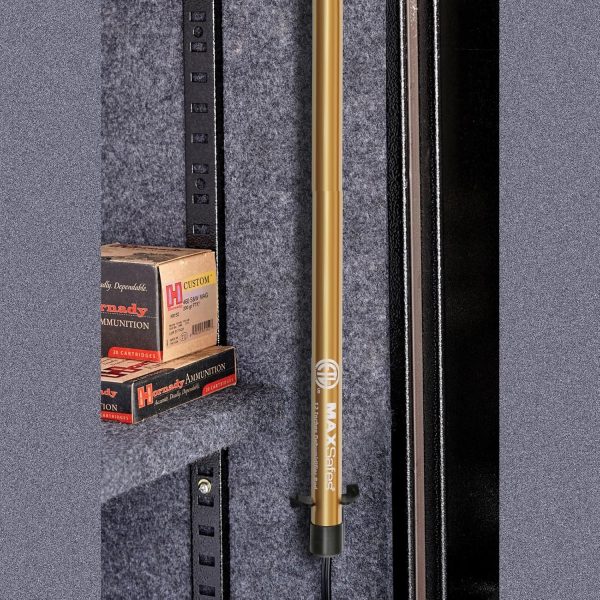 MAXSafes Dehumidifier Rod Gold Aluminum Portable Gun Safe-4