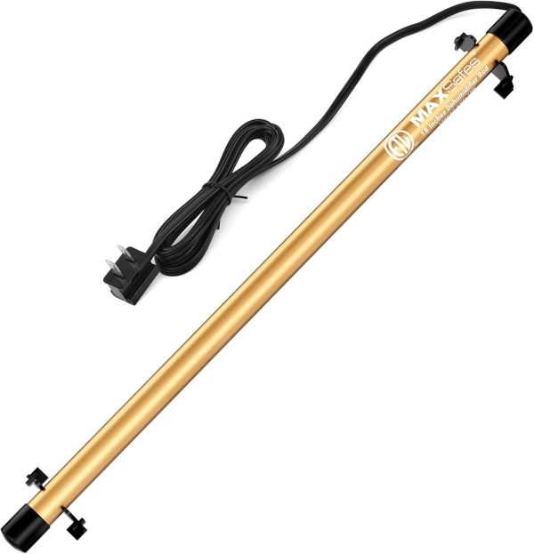 MAXSafes Dehumidifier Rod Gold Aluminum Portable Gun Safe-0