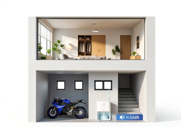 PmpDrTech Dehumidifier Pump Compact Design Smart Auto Cycle-6
