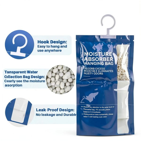 ZML Dehumidifier Bags Moisture Absorber for Home Closet-2