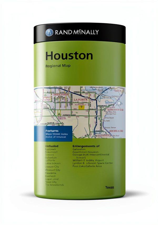 Rand McNally 2021 Topographic Camping Map 4.21 x 0.28 x 8.94 in-0