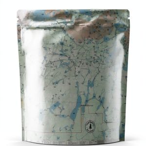 True North BWCA Canoe Topographic Map Waterproof Cloth 12x7in-0