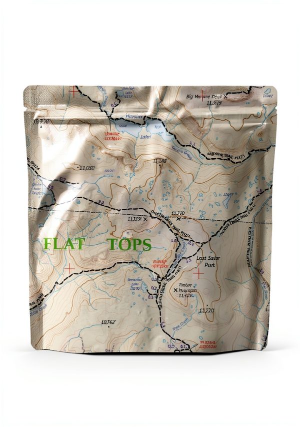 Trail Map Outdoor Trail Maps Topographic Waterproof Pocket 60000 Scale-2