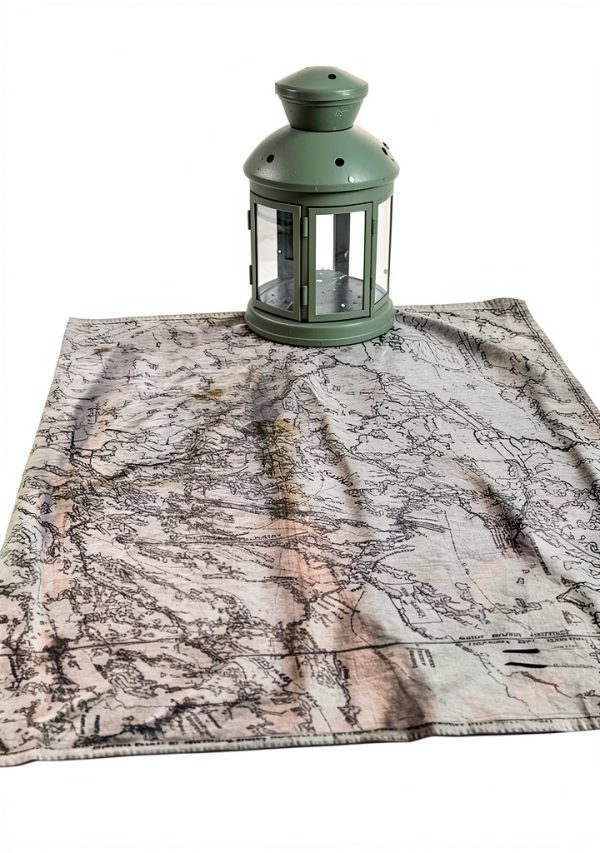 True North Map Company 1928 Canoe Country Cloth Map – 26.5" x 21"-7