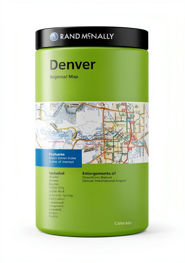 Rand McNally Topographic Map Camping & Hiking Trail Guide Lightweight-0