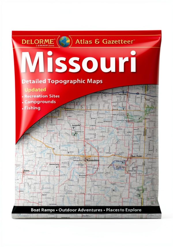 Delorme Atlas & Gazetteer Missouri Topographic Map 2024, 72‑Page-0